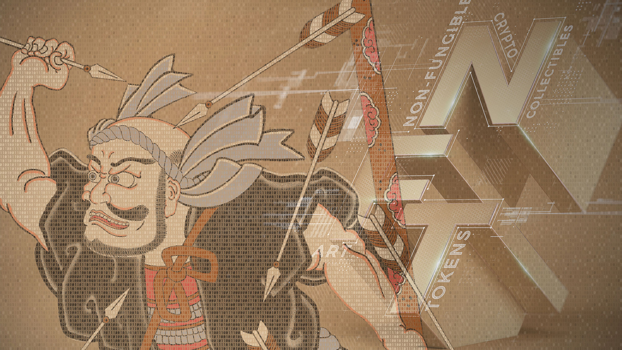 Arte giapponese digitale